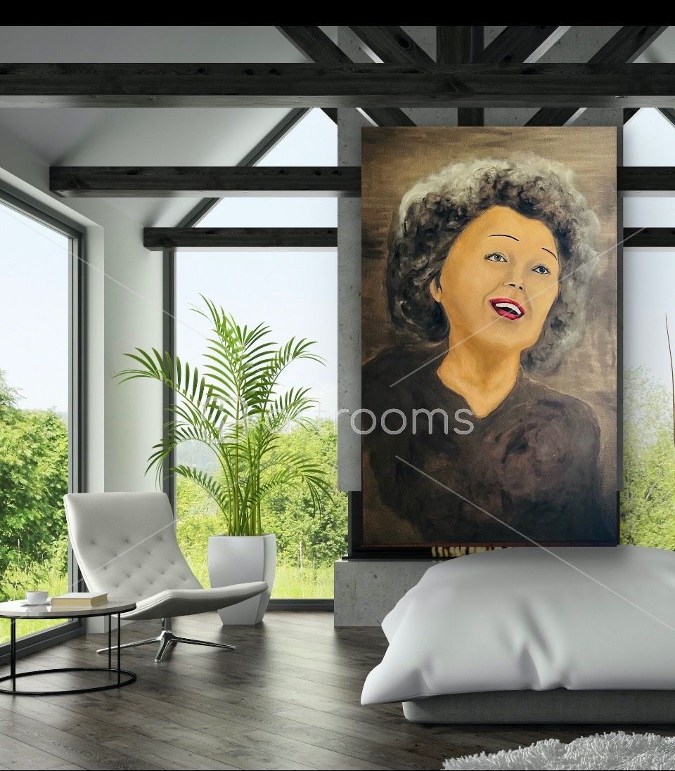 Gemälde: Edith Piaf/oil Bild/Kunst Doks – Neu und originalverpackt aus Beromünster von dok_b8mf 4