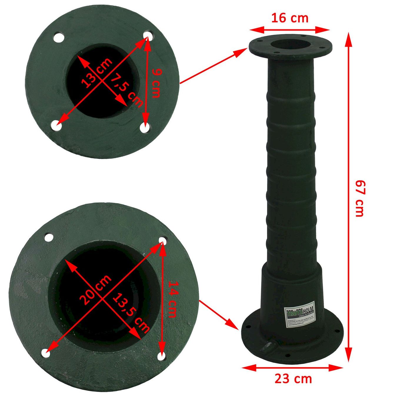 Altre Decorazioni per giardino: Schwengelpumpe + Pumpenständer – Nuovo e nell'imballaggio originale da Bottighofen venduto da zaap 3