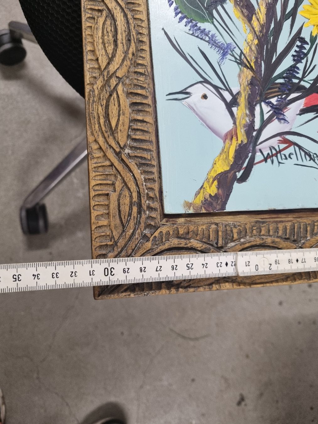 Tableaux: Bild signed Gesner Abelard – D'occasion à Ostermundigen par vintage60 2