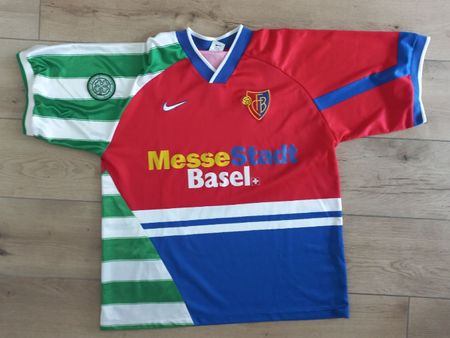 Einmalig FC Basel/ CelticTrikot XXL, Saison 97/98, Rarität