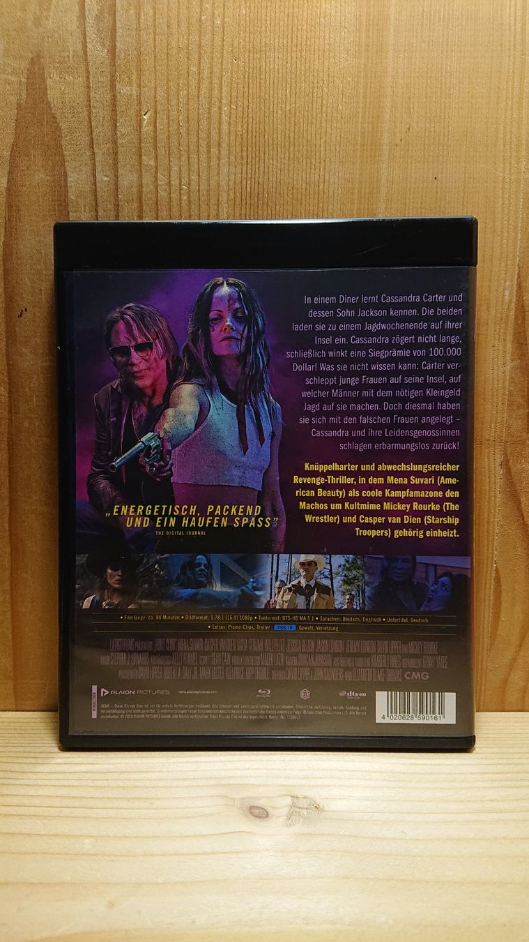 Tutti i DVDs: HUNT CLUB Blu-Ray mit Mena Suvari – Usato da Wilderswil venduto da Exebub 1