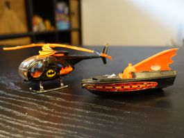 Antiker Batman Batcopter Nr. 925 und Batboat von Corgi Toys