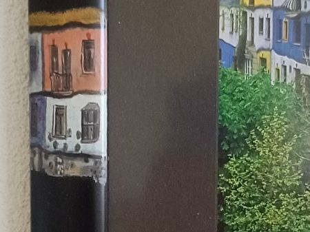 Foto & Immagini: Hundertwasser Bild mit Rahmen, Top Zustand – Usato da Küsnacht ZH venduto da veddinge 3