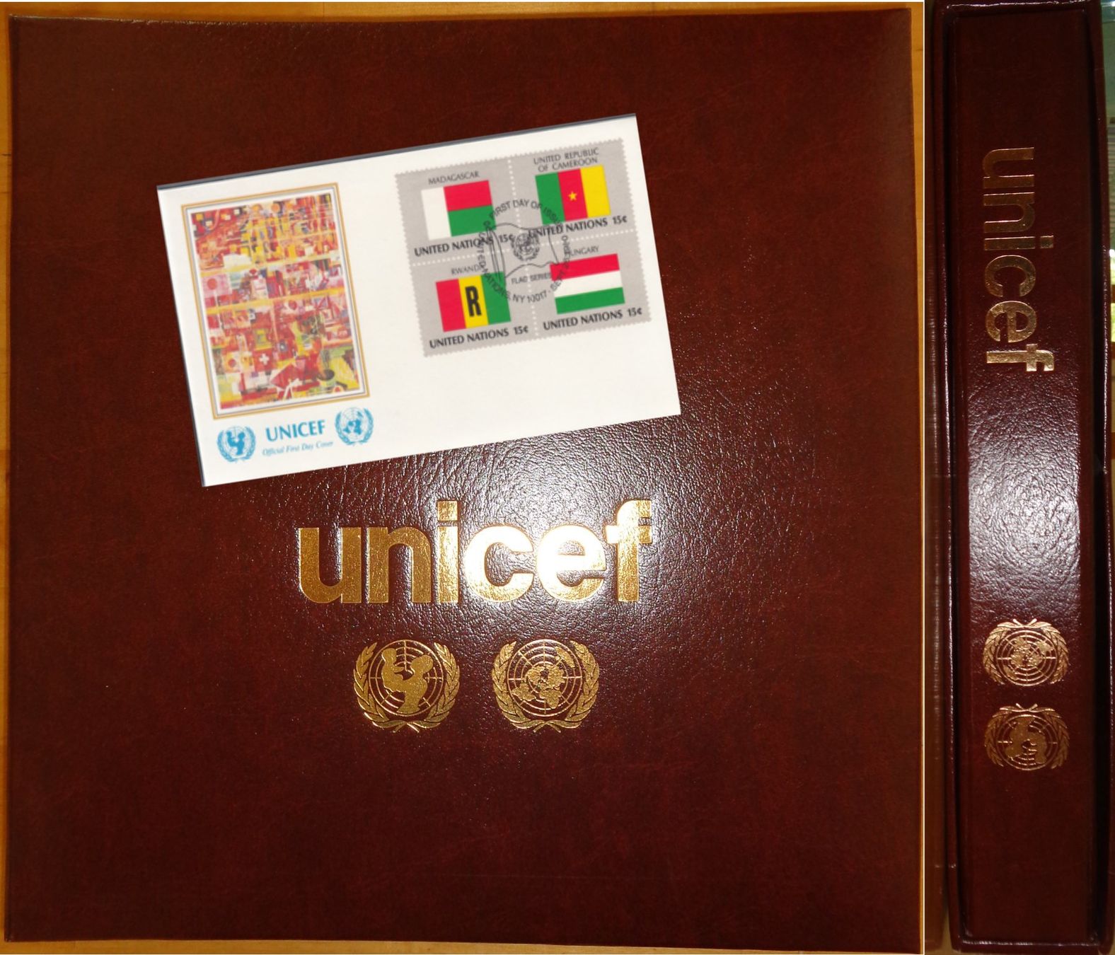 Alle Briefmarken: Album Unicef 1980 – Gebraucht aus Bürglen TG von StampGraf