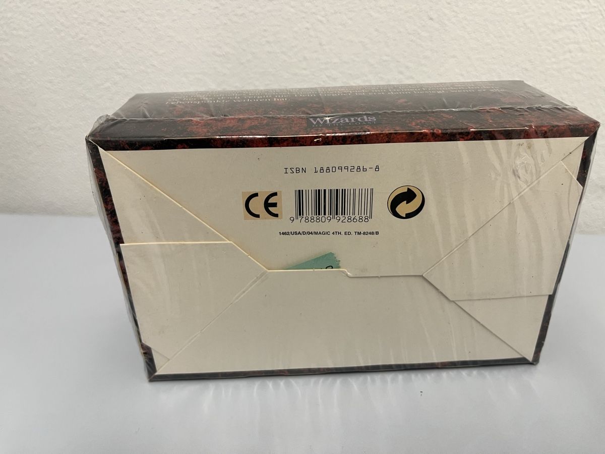 Magic The Gathering Carte collezionabili: Magic 4th Edition Booster Box Sealed mtg Top! – Nuovo e nell'imballaggio originale da Schenkon venduto da Ecosmo 4
