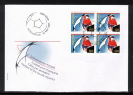 2005 FDC 4er Sehbehinderten-Fussball aus ABO