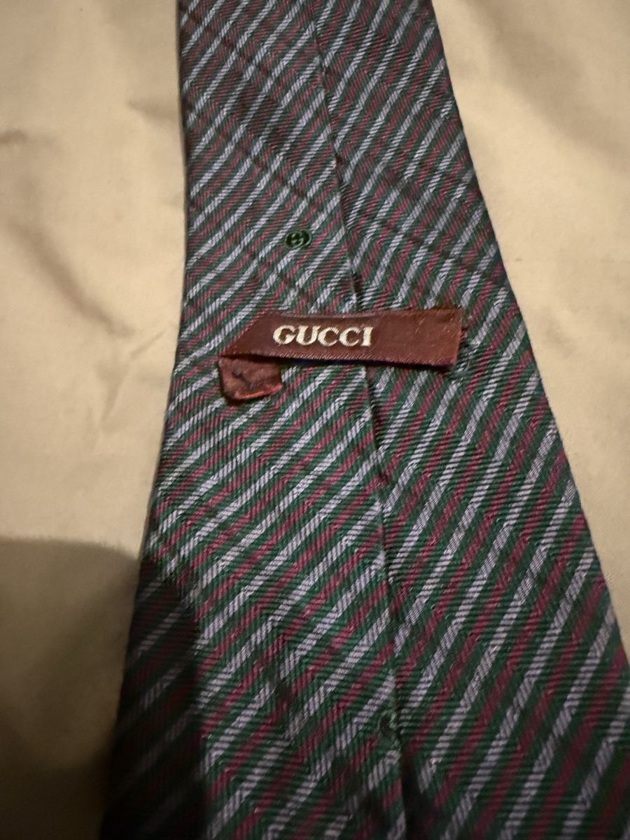 Gucci Cravatte: CRAVATE GUCCI - SILK - 70cm – Usato da Genève venduto da Emorejac 3