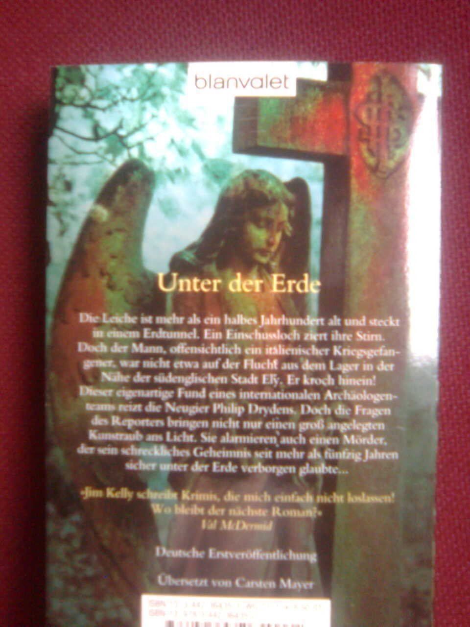 Libri: Jim Kelly Unter der Erde – Usato da Basel venduto da Alacant 1