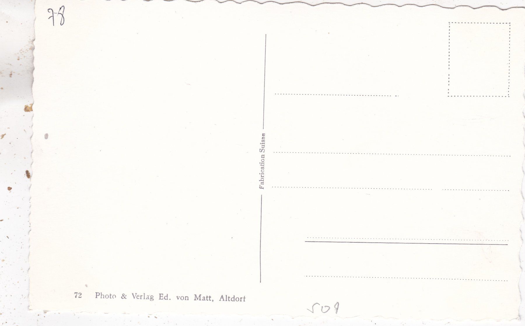 Cartoline postali: Reusstal mit Bristenstock – Usato da Herisau venduto da Lisegrat2008 1