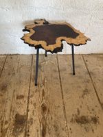 BEISTELLTISCH KLEINE TISCH MASSIV HOLZ