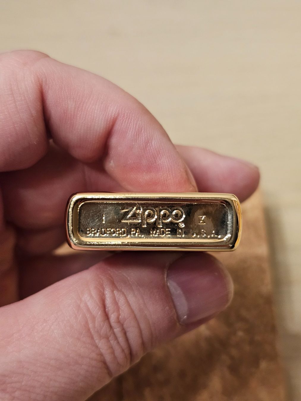 Zippo Accendini: Zippo rare, couleur Or - selle de cheval - Edition Limitée – Usato da Genève venduto da Djoff 2