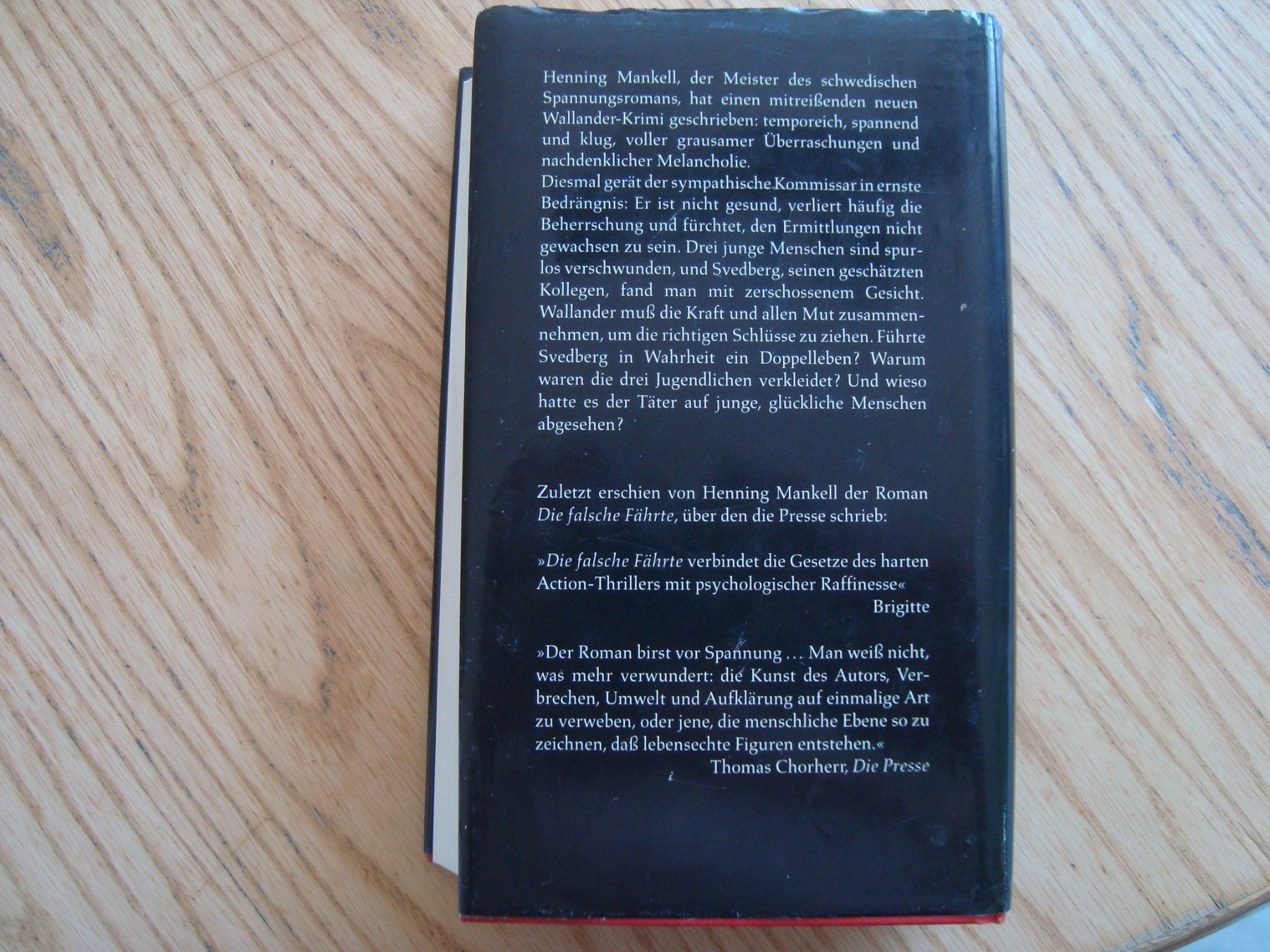 Livres: Henning Mankell (3 Bücher) – D'occasion à Aesch LU par wysshan 6