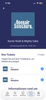 2 Tickets Openair Solothurn Do. 06.08.2026 Xavier Rudd und M