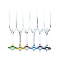 Sektgläser "Rainbow" Set 6 Stk Sektglas