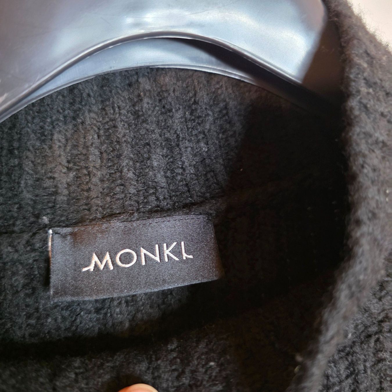 Monki Maglioni & Felpe: Monki Rollkragenpullover Schwarz Gr. 40/42 warm Strick – Usato da Wald ZH venduto da CapLux 3