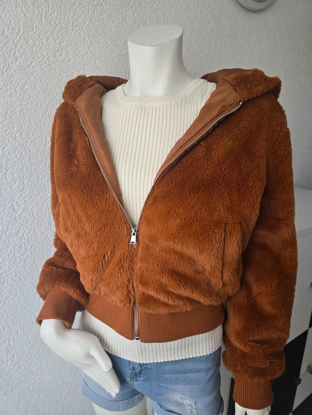 Jacken: Veste cognac Neuve T-S – Neu und originalverpackt aus Les Verrières von kitel79