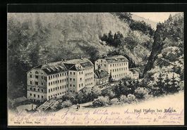 Bad Pfäfers bei Ragaz, Hotel Bad Pfäfe