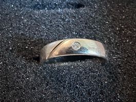 Weissgold-Ring / Verlobungsring