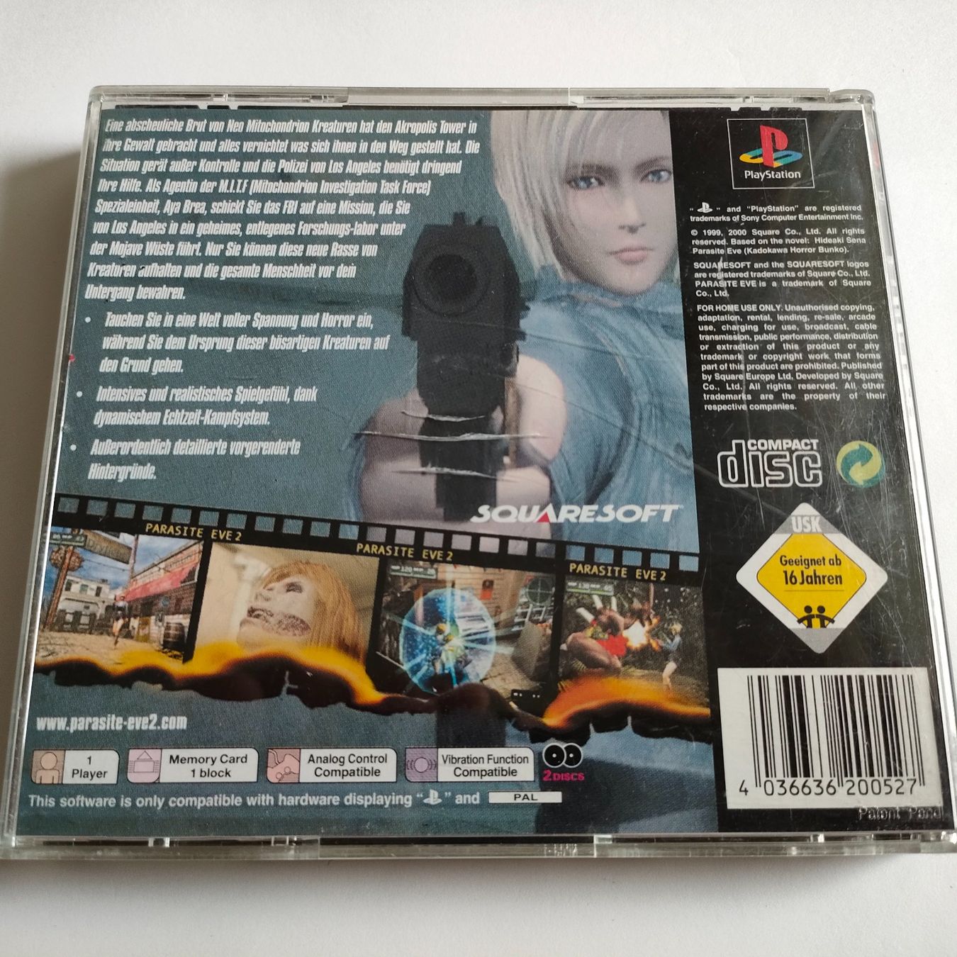 Sony Giochi: Parasite Eve II - PS – Usato da Zürich venduto da Mephisto87 1