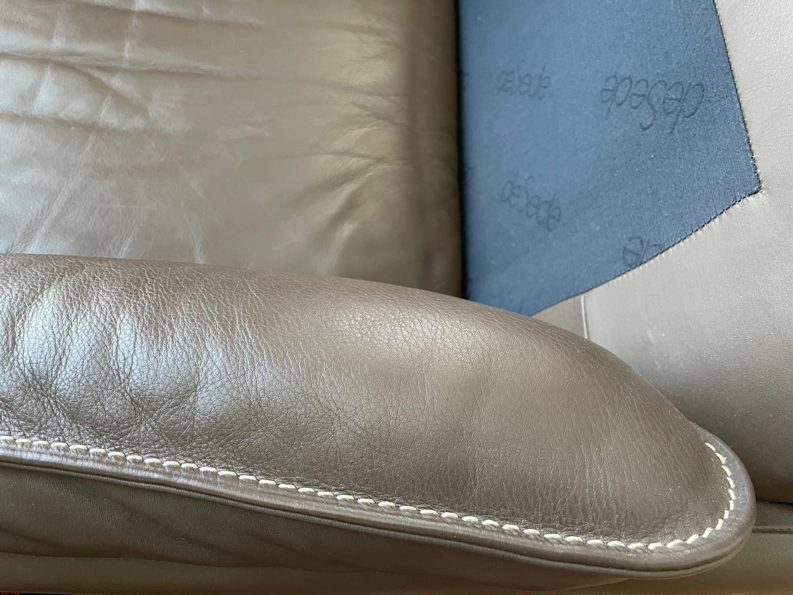 De Sede Divani: De Sede,  DS61,  2er Sofa mit Fauteuil , Leder, Topzustand – Usato da Basel venduto da max_6jfp 5