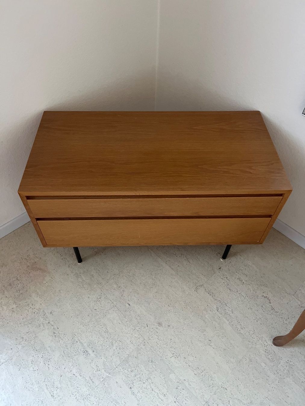 Cassettiere: Kommode Holz zwei Schubladen gebraucht – Usato da Emmenbrücke venduto da El-Mi 1