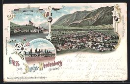 Litho Buchs-Werdenberg, Totalansichten, 