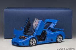 1:18 Bugatti EB110 SS 1994, blue AUTOart 70917