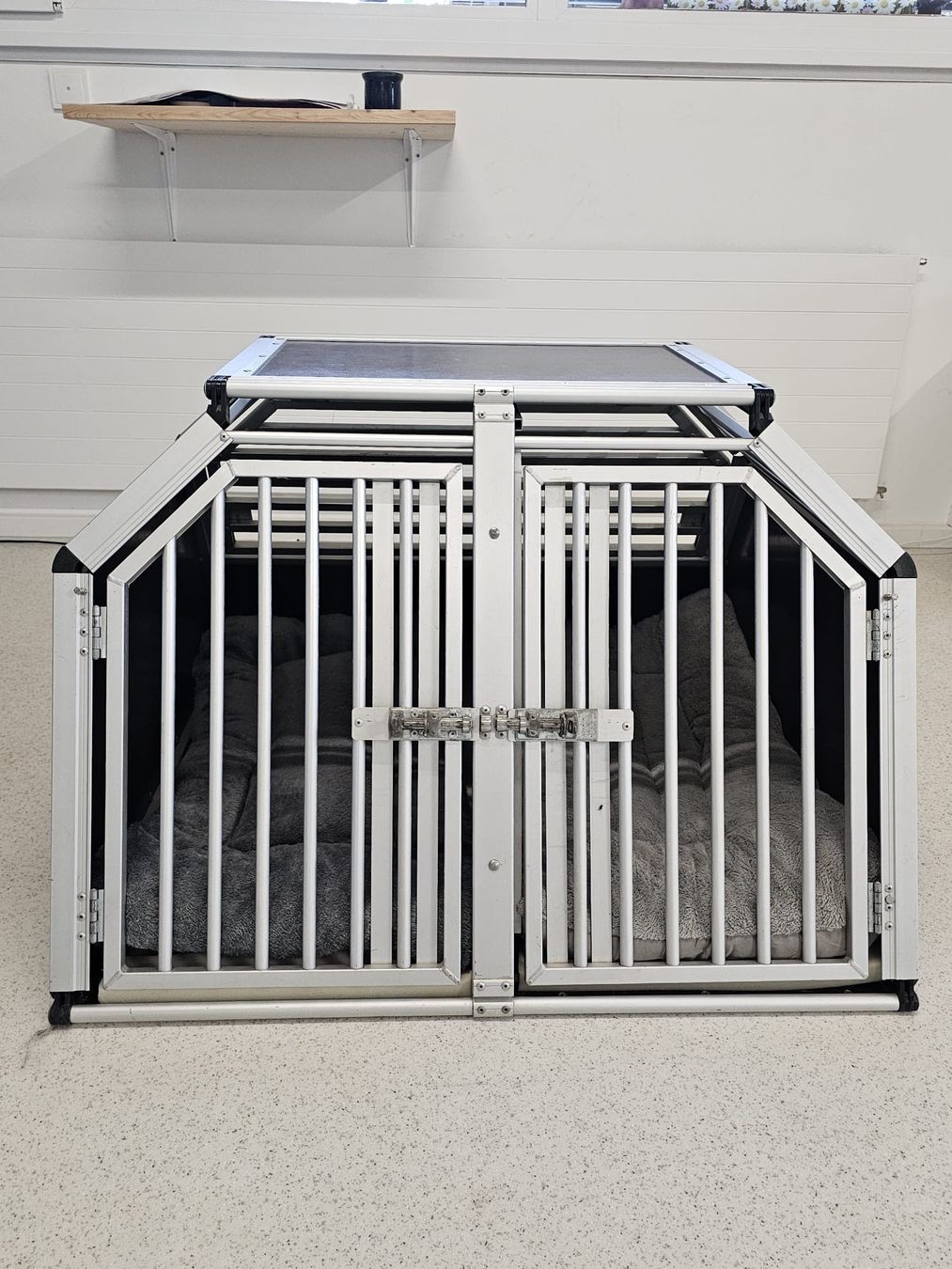 Gabbie, trasporto & Sicurezza: Doppelhundebox Schmidt  – Usato da Lengnau BE venduto da mar_sns7