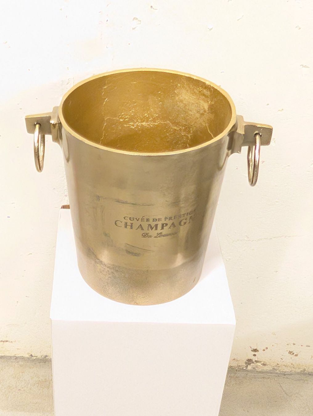 Sonstiges: goldener Champagnerkühler Vintage-Stil – Neu (gemäss Beschreibung) aus Schaffhausen von designlover83 1