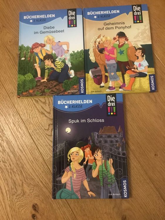 Die drei !!! Kids 2.Klasse Bücherhelden (Gebraucht) in für CHF 16 – mit ...