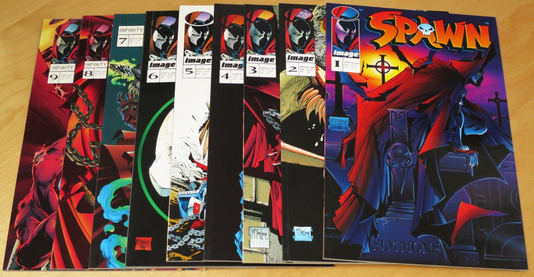 SPAWN - 1-40 Image Comics / DEUTSCH - Gut erhalten (Gebraucht) in ...