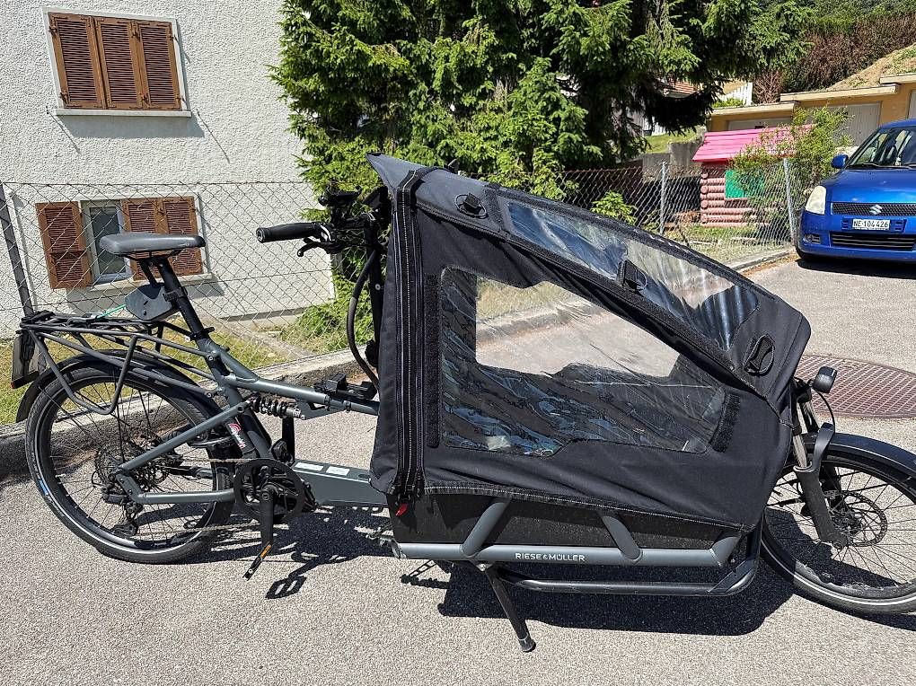 Riese & Müller Velos: Vélo Cargo Riese & Muller – Gebraucht aus Geneveys-Coffrane von dav_mlc5 3