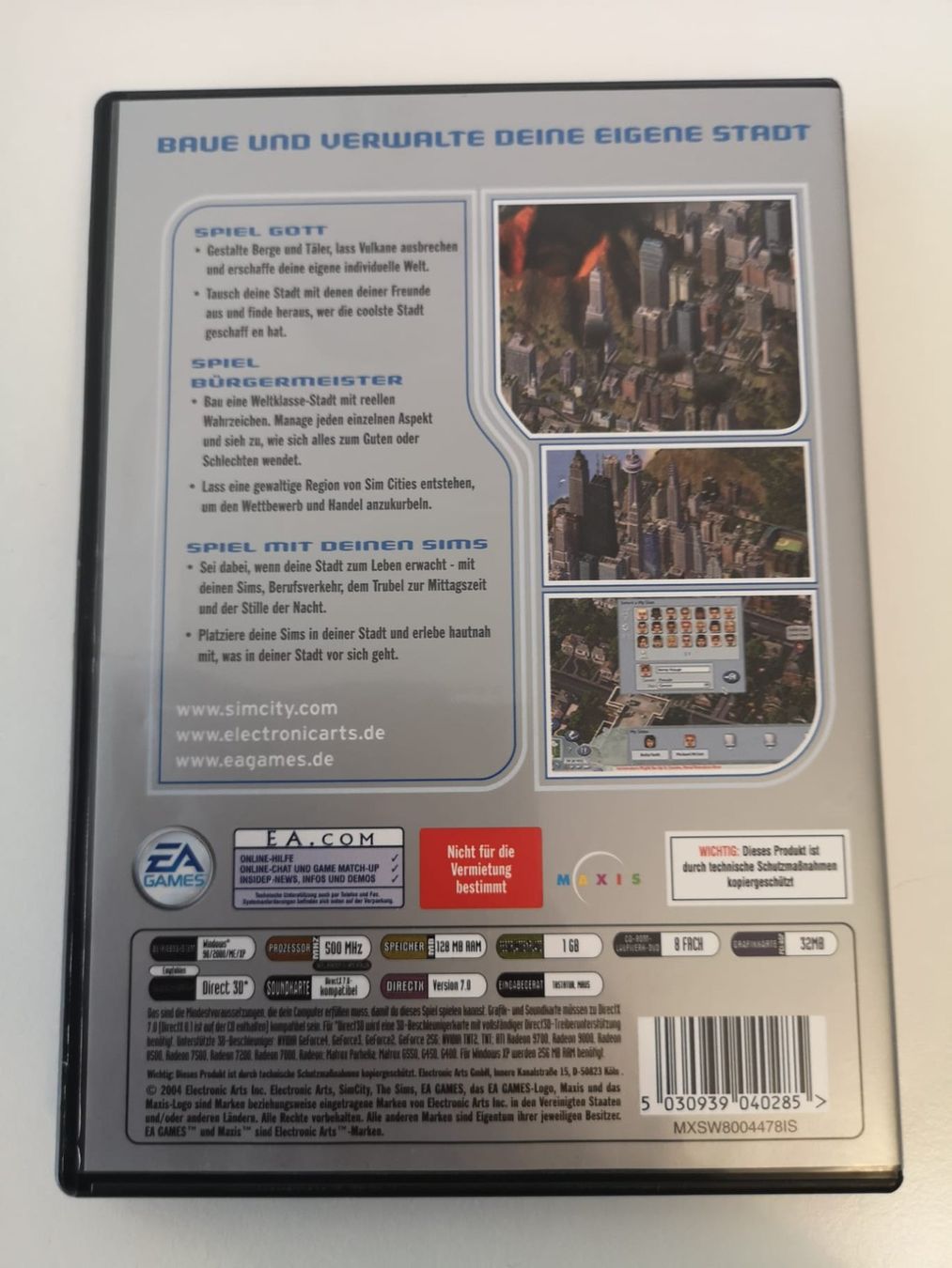 Giochi: Sim City 4 (PC) – Usato da Herisau venduto da Seyashop1 2