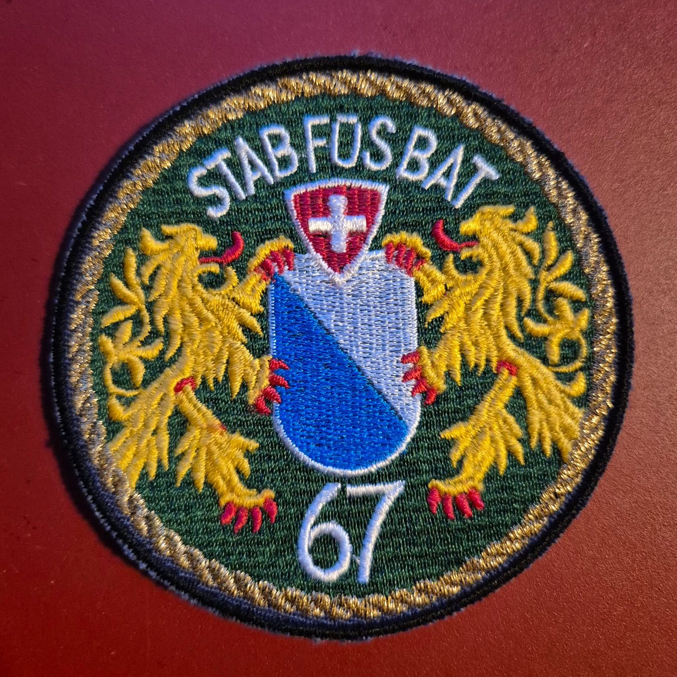 Schweizer Armee Patches: Stab Füs Bat 67 – Neu (gemäss Beschreibung) aus Gerzensee von Dragoner_1914