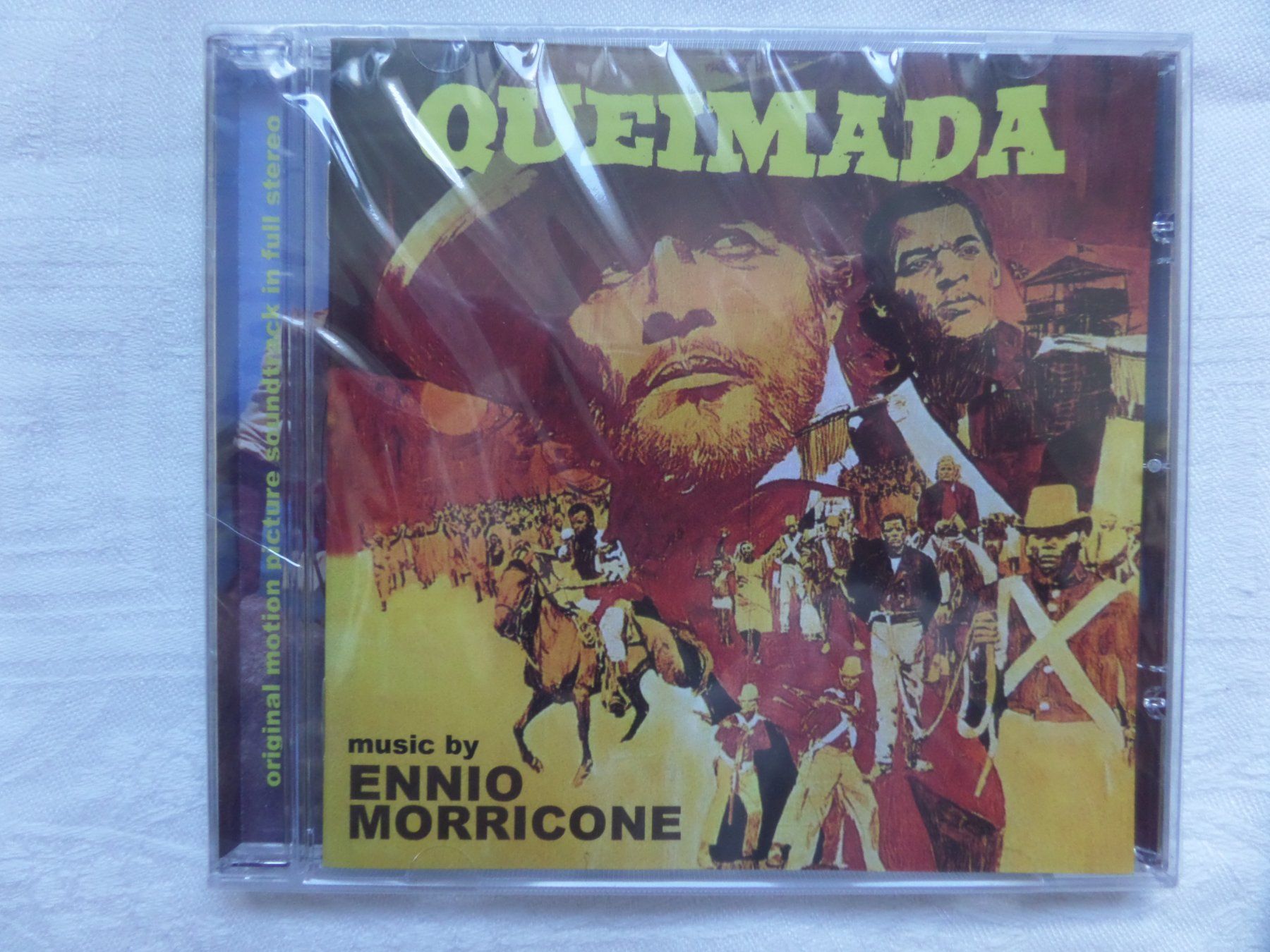 CD: Ennio Morricone - Queimada - Neue – Nuovo e nell'imballaggio originale da Genève venduto da CDLPBookS