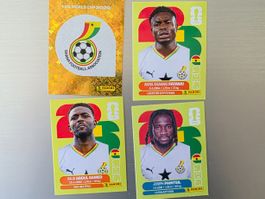 Panini 2026 WM USA GHA Ghana 1, 9, 11, 18