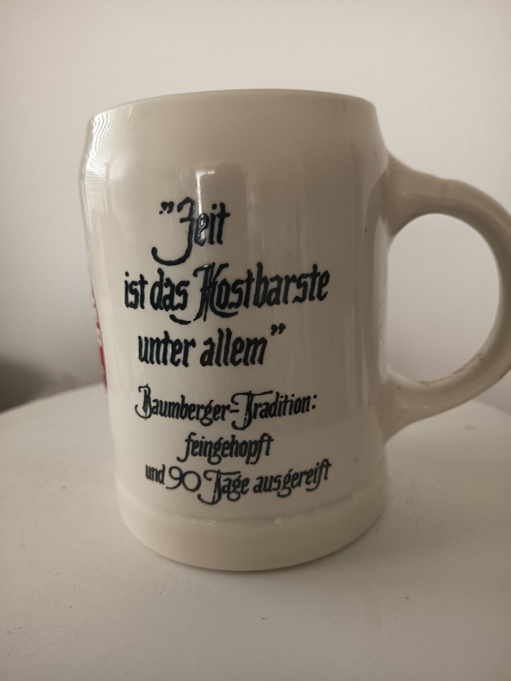 Verres: Bierkrug Baumberger Bier Langenthal – D'occasion à Wangen b. Olten par crea_look 1