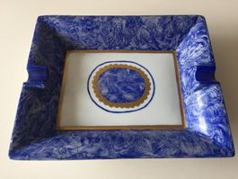 LIMOGES FRANCE Cendrier porcelaine / Porzellan Aschenbecher