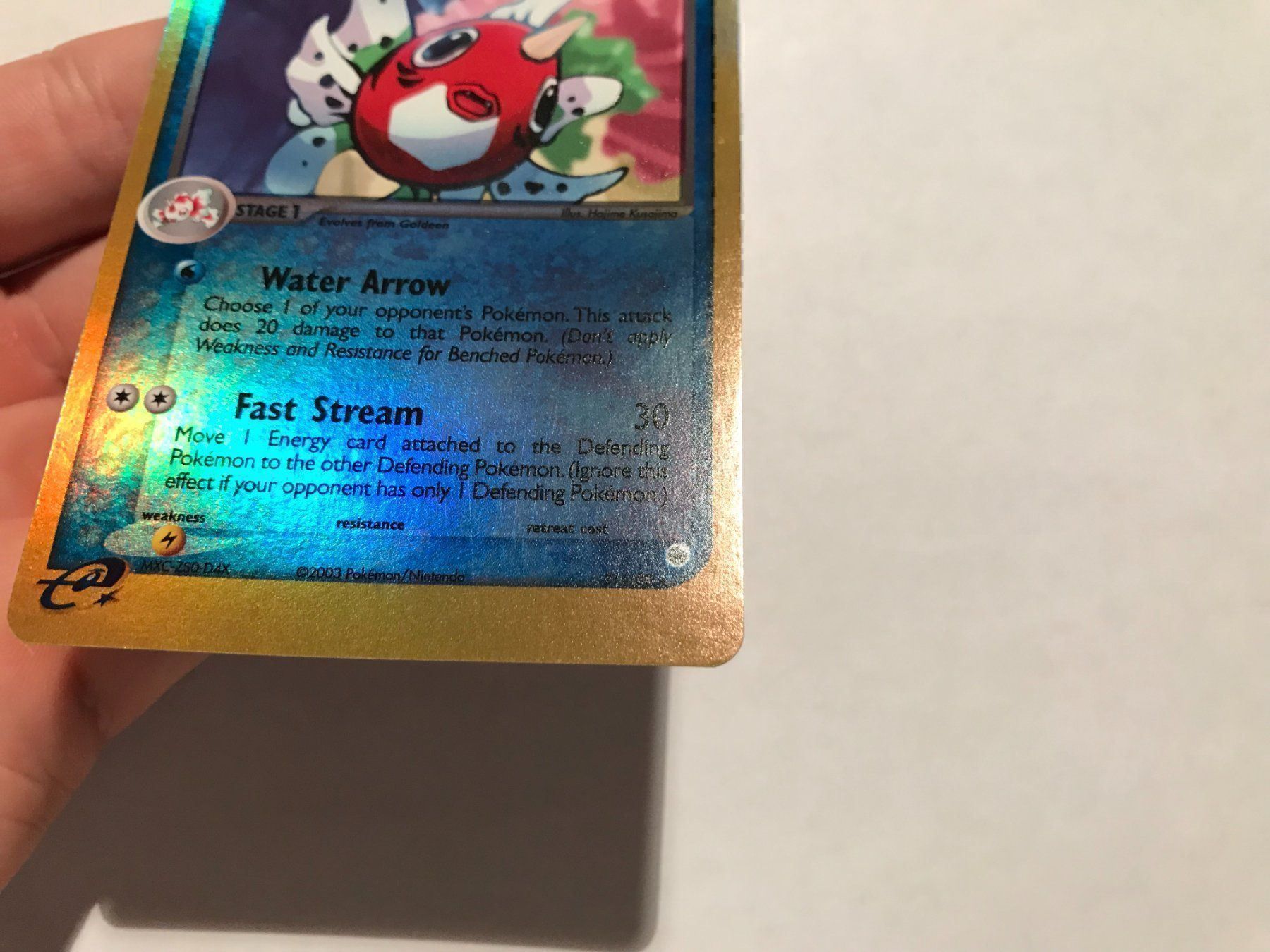 Pokémon Carte collezionabili: Seaking reverse holo Ex Ruby & Saphire – Nuovo (secondo la descrizione) da Hagendorn venduto da Pokecollectorch 1