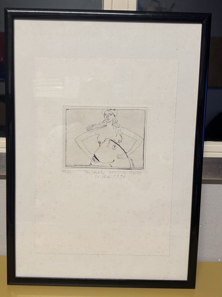 Grafica & Litografie: Lithos Hand signiert Bild  – Usato da Schlieren venduto da Freundlich02