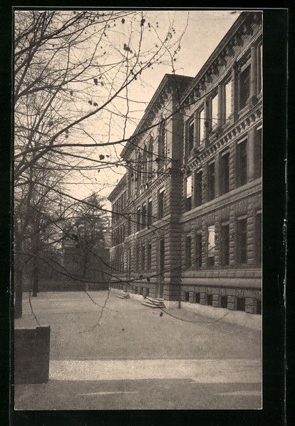 Ansichtskarten: Basel, Töchterschule, Kanonengasse 10,  – Gebraucht aus Berlin von bartko-reher