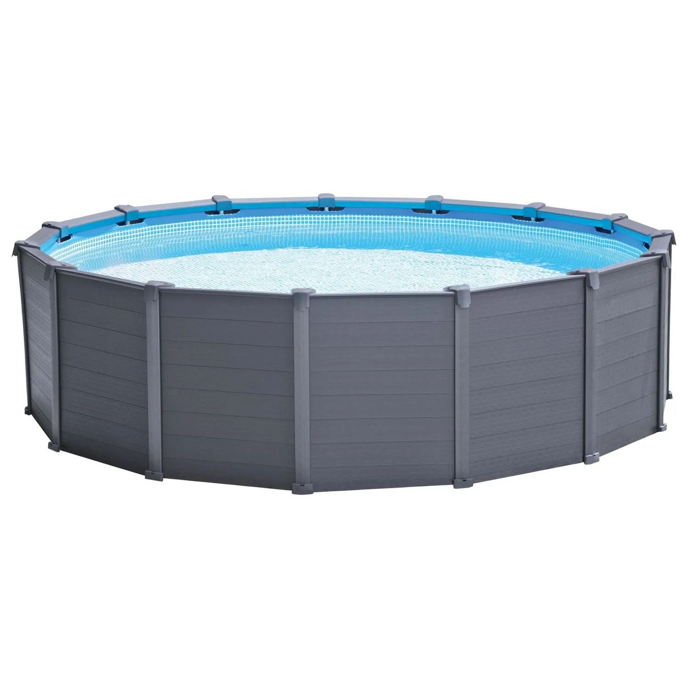 Piscine: Intex Graphit Frame Pool Set Ø478x124cm – Nuovo e nell'imballaggio originale da Bottighofen venduto da zaap 1