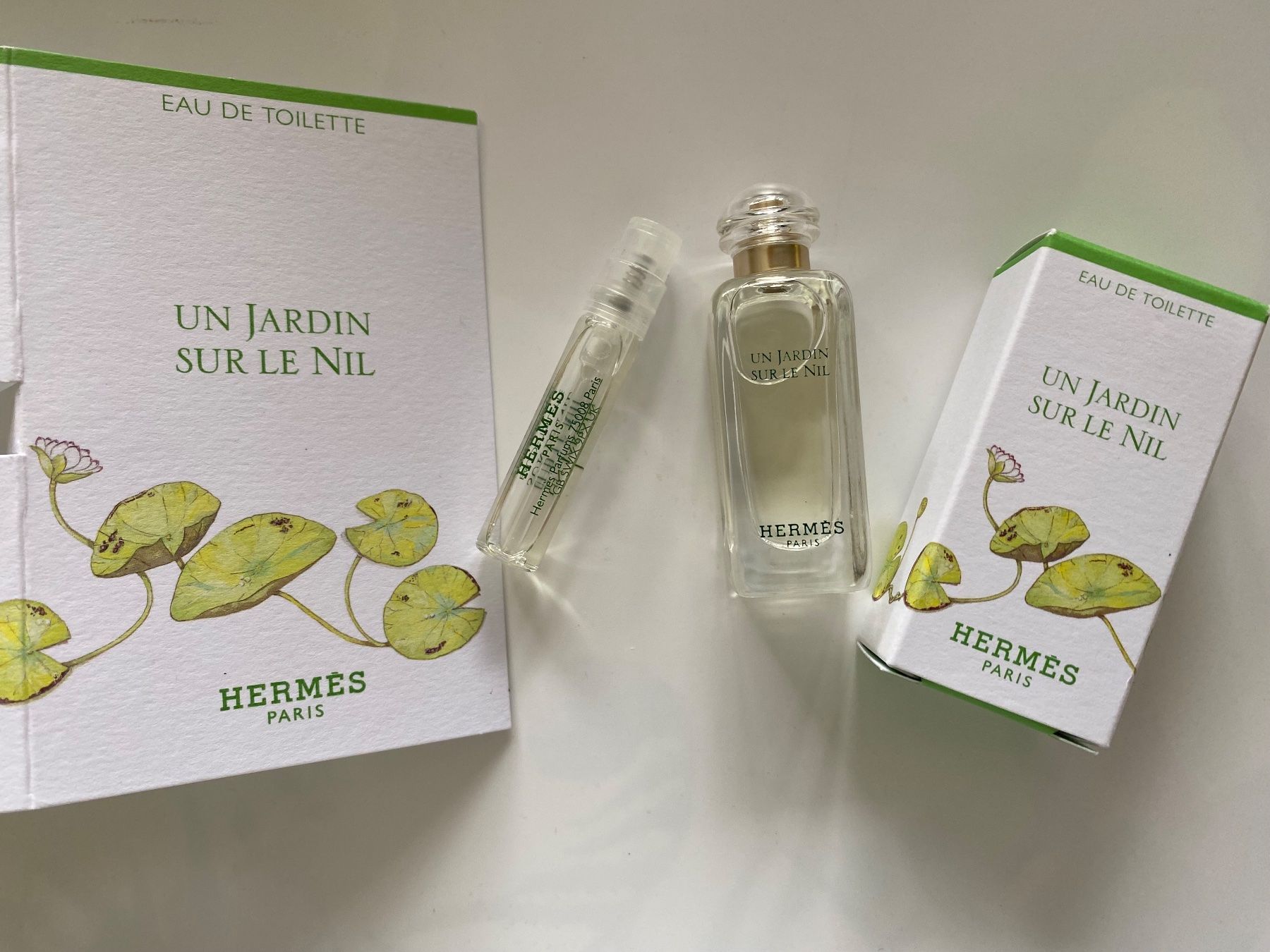 Hermès Profumi & Eau de Toilette: Miniatures Un jardin sur le Nil Hermès – Nuovo e nell'imballaggio originale da Bouveret venduto da wes_7zll