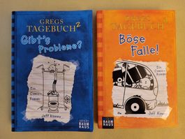 Gregs Tagebuch 2 & 9 - Lustige Comic Romane Set!