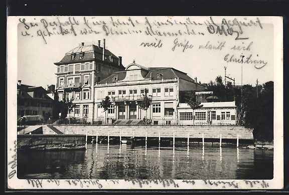 Cartes postales: AK Zollikon, Casino, 1934 – D'occasion à Berlin par bartko-reher