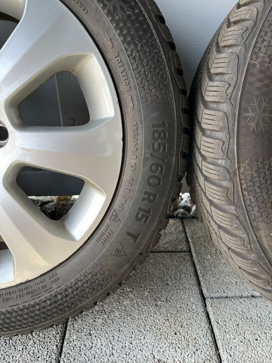 Pneumatici & Ruote complete: Opel Winterräder Continental – Usato da Lenzburg venduto da Lisa5000 2