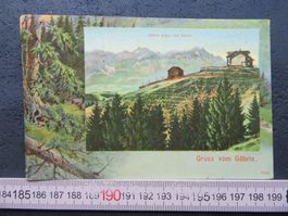 GÄBRIS GASTHAUS GEGEN SÄNTIS GASTHAUS 1906 AK APP