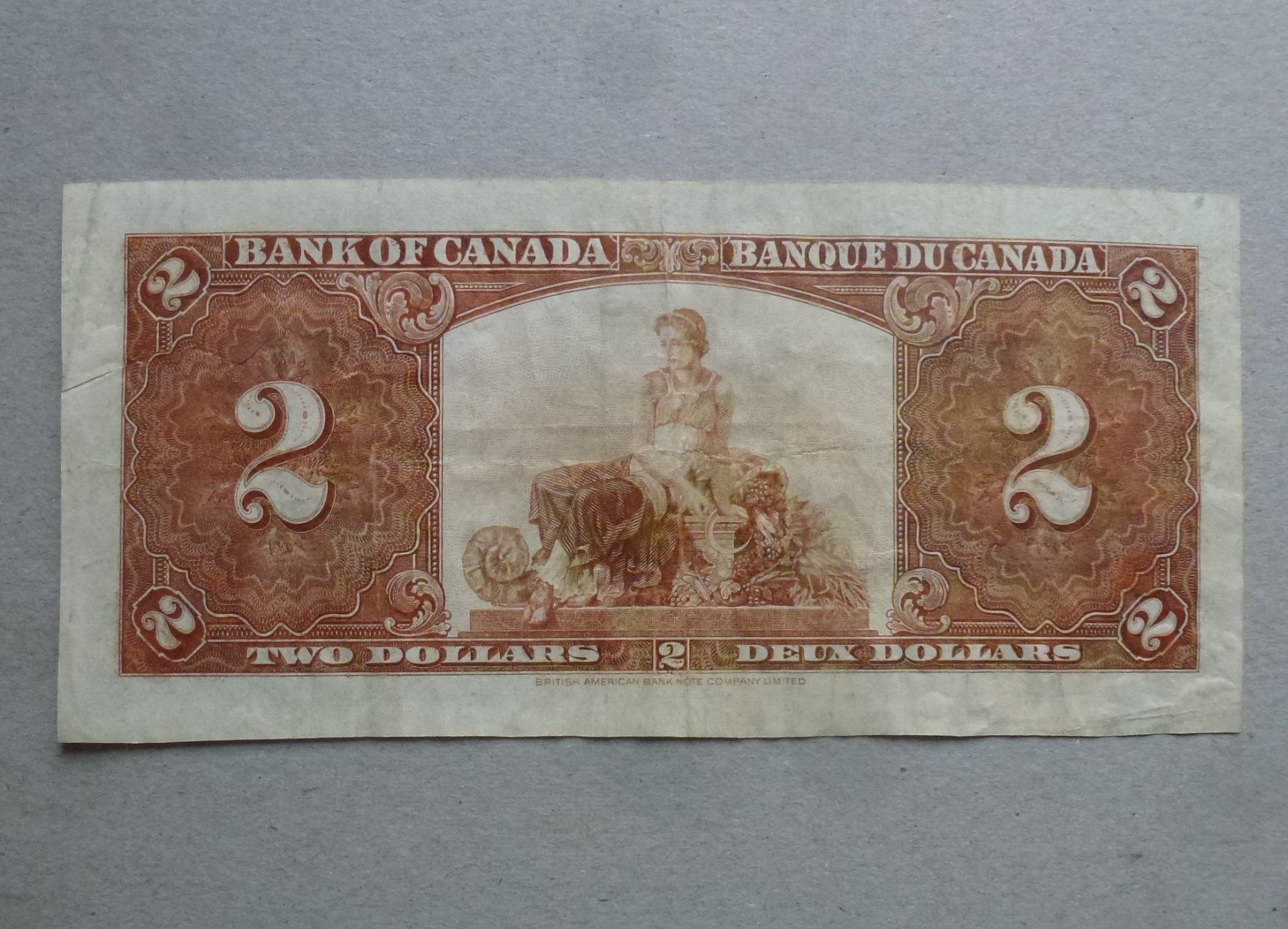Banconote: Canada ++ 2 Dollars 1937 – Usato da Walkringen venduto da Casablanca777 1