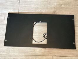 19 Zoll Rack - Blende 5 HE Grösse - Blindplatte mit Loch