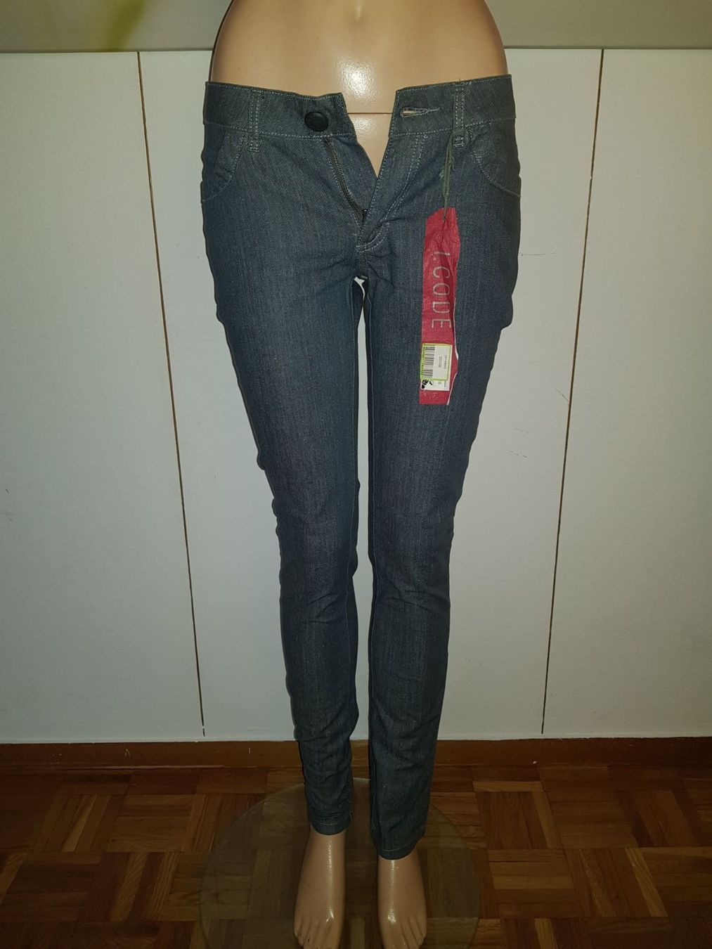 IKKS Jeans: Jeans   I. CODE BY IKKS   Taille/Grosse W 26   Neuf/Neu – Nuovo e nell'imballaggio originale da Cossonay-ville venduto da Super-Price-Quality